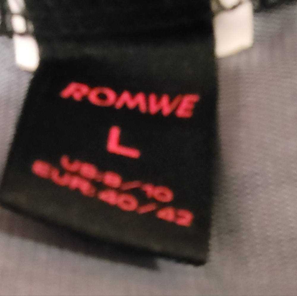 Black & Pink Large Sheer Skeleton Top - Picture 5 of 5